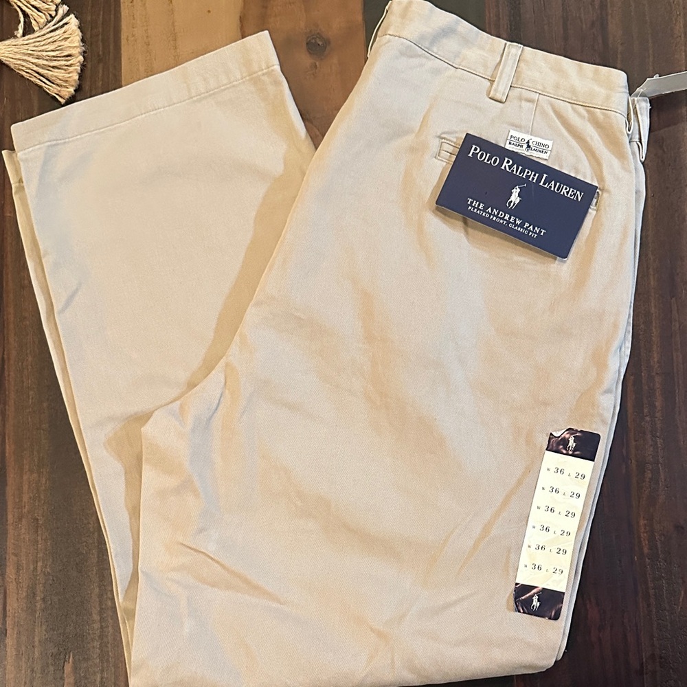Men’s Ralph Lauren Polo khaki pants 36x29